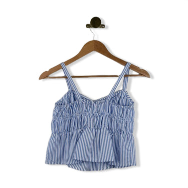 Design History Rhinestone Striped Tank Top