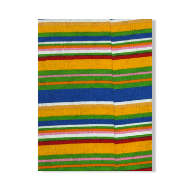 Vintage The Beene Bag Striped Open Front Top