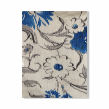 Oscar de la Renta Cropped Double-Breasted Floral Jacket