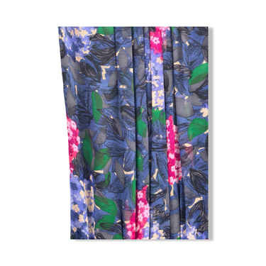 Anna Sui Floral Print Pleated Dress