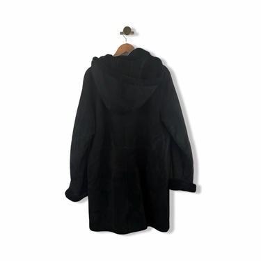 Vintage Blue Duck Shearling Coat