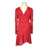 AllSaints Red Flores Dress