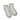 Shiraleah Chloe Home Socks-Gray Side